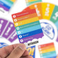 Professor Puzzle Rainbow Go Games. Fast Paced Trivia Game For The Whole Family. One Right Answer, Whole Spectrum Of Clues.
