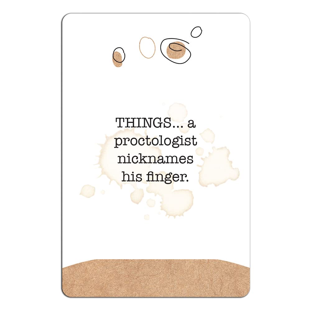 PlayMonster Nasty THINGS Adult Party Game - Fun Multi-Color Paper Game, Model 7710