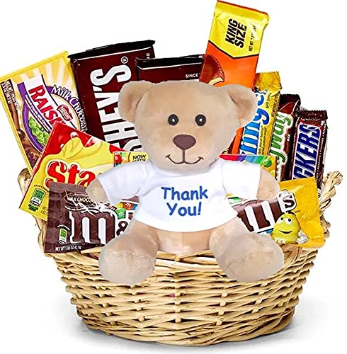 Hug-A-Booboo Thank You! Teddy Bear. Super Cute And Cuddly 6 Inch Plush Mini Teddy Bear With Thankd You T-Shirt From Great For Gift, Gift Basket, Party Favor