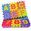 Fitness Mantra Alphabet And Number Mini Puzzle Mat For Kids Learning & Fun Purpose[Suitable For Above 2 Years Children][36 Pcs.]