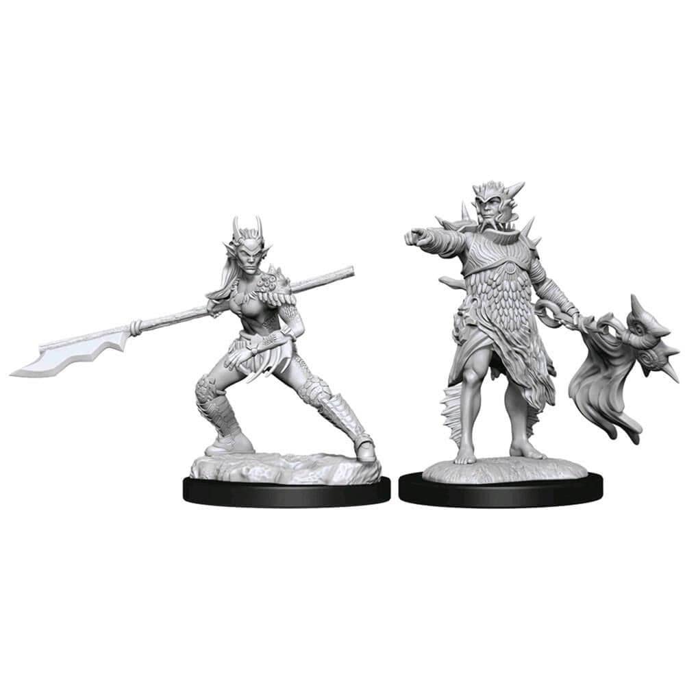 Wizkids Wzk90178 Magic The Gathering Coralhelm Commander & Wavewatch W13 Miniatures