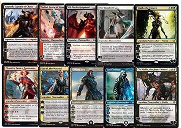 10 Mtg Assorted Planeswalkers