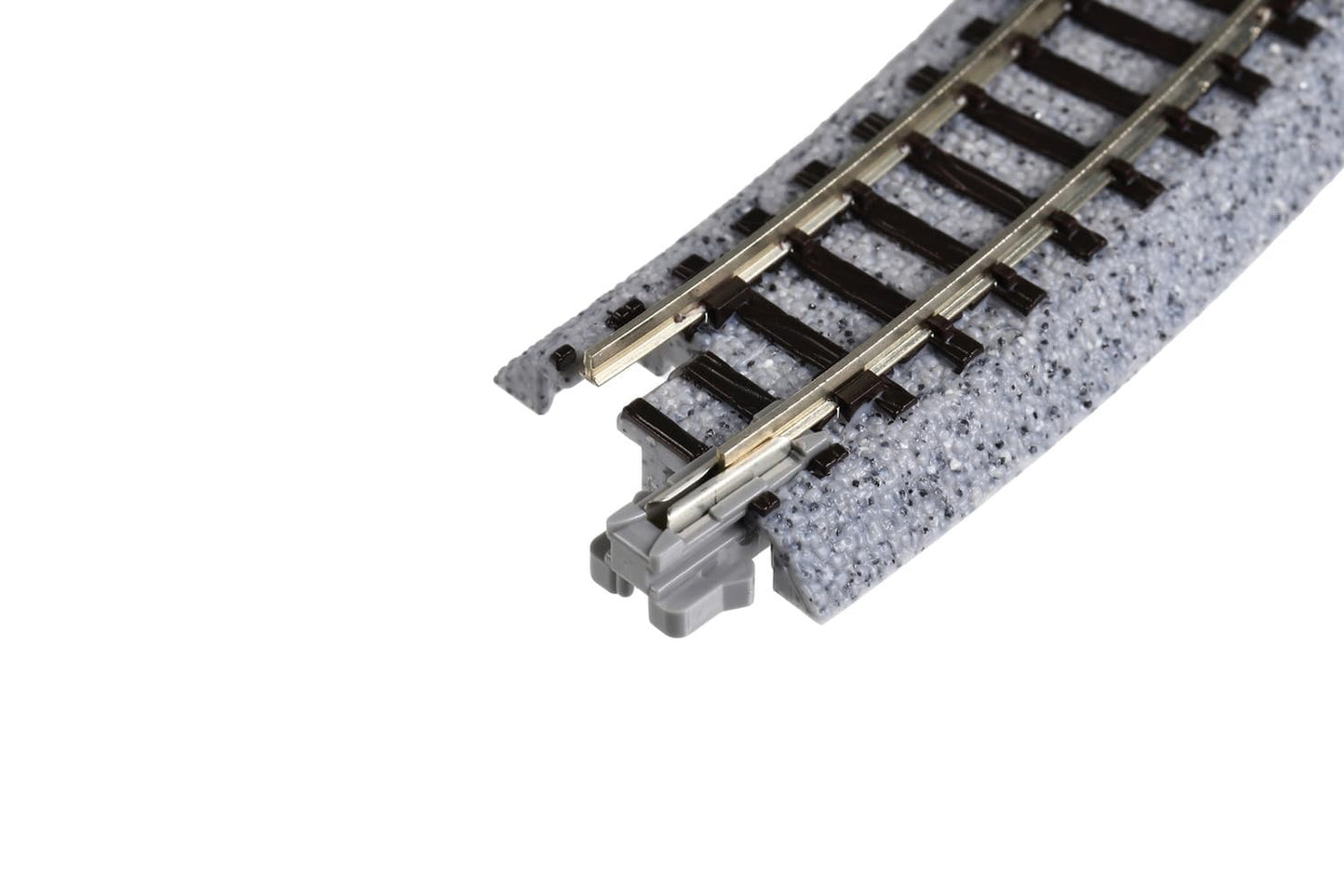 Kato USA Model Train Products Unitrack, 216mm (8 9/16'') Radius 15-Degree Curve Track (4-Piece)