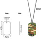 Camouflage Dog Tag Necklaces - Army Dog Tags Chain Necklace Bulk 48 pk - Camo Necklace - Army Party Favors - Camo Birthday Party