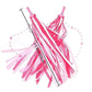 Kortes 1 Pack Kids Bike Bell And 2 Pack Kids Bike Streamers For Children'S Bike Accessories (Pink, Red,& Blue) (Pink & White)