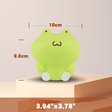 Anboor 3.9  Squishies Toy Frog Kawaii Soft Squishies Animals Toy Slow Rised Squeeze Frog Squish Stress Relief for Kid mature-themed Toys