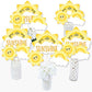 Big Dot of Happiness You are My Sunshine - Baby Shower or Birthday Party Centerpiece Sticks - Table Toppers - Set of 15