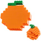 Feleph Classic 2X4 Bricks Orange 320 Pieces Parts Building Kits Creative Play Set Basic Blocks Toy Accessories Compatible With 3001 Major Brands (Orange)