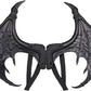 Kids Dinosaur Costume Dress Up Wings Dragon Tail Mask Set Halloween for Children Boys Girls as Dino Birthday Party Favors Gifts (black)