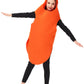 AOBUTE Kids Carrot Costume - Realistic 3D Print Outfit, Medium, Polyester, Halloween Cosplay for Boys Ages 8-10