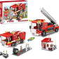 Crazy Buy Boys Cityfire Truck Fire Station Fire Engine Set Vehicles Juniors Present Blocks Building Blocks Xmas Gifts Constructi