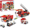 Crazy Buy Boys Cityfire Truck Fire Station Fire Engine Set Vehicles Juniors Present Blocks Building Blocks Xmas Gifts Constructi
