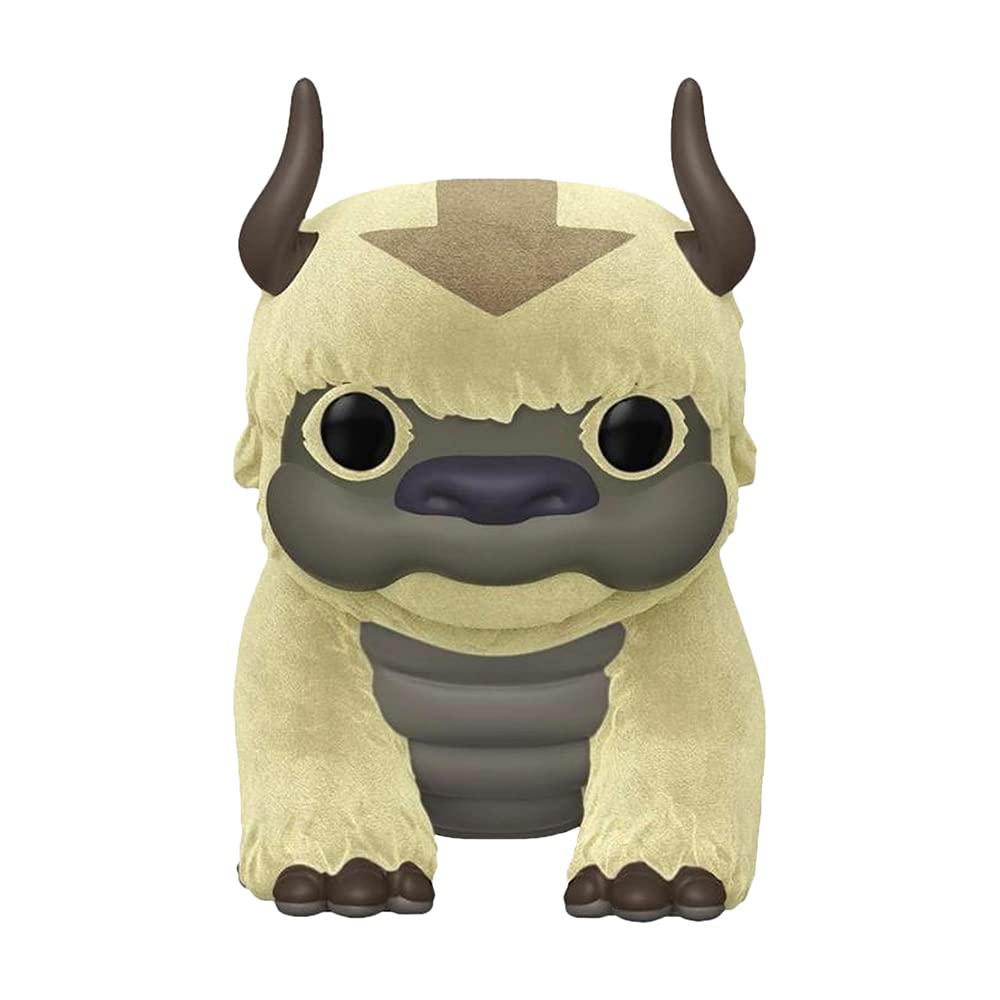 Funko Pop! Avatar Appa 6" Flocked Vinyl Figure - Exclusive Collectible, Assorted Color, Model FUN36471