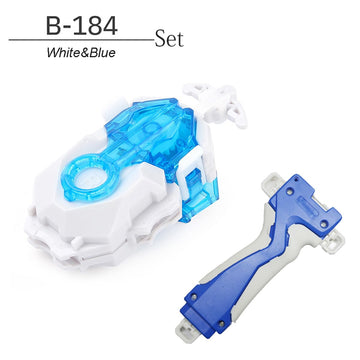 Launcher And Grip, Battling Tops Burst B-184 Custom Bey Launcher Lr Left Right Spin Db Layer System (White Set)