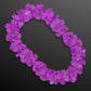 Blinkee Hawaiian Flower Lei Necklace Purple