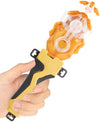 Bey Battling cutting edge Burst Launcher and Grip  B-184 Left Right Spin String Launcher Grip DB Layer System Compatible with All Bey Burst Series - Golden