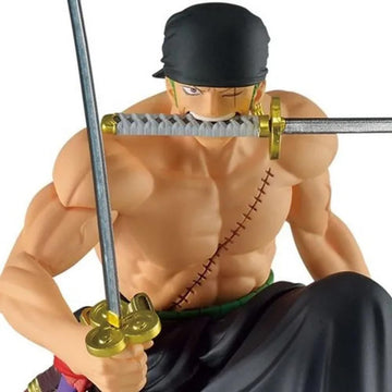 Banpresto One Piece Dioramatic Roronoa Zoro Statue - Medium Multicoloured ABS/PVC Model 19395