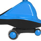 Joybay Sports Collection Premium Led-Wheel Swing Car Ride On Toy (Ocean Blue, Come Fully Assembled)