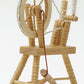 Classics By Handley Dollhouse Miniature Spinning Wheel, Unfinished
