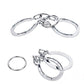 Shuyue Classical Metal Horseshoe Puzzle Traditional Brain Teaser Puzzles Jigsaw Toy (Silver)