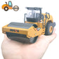 Ailejia 1/50 Scale Diecast Road Roller Toy Models Construction Vehicle Model Grader Engineering Road Planer Vehicle Toys for Kid
