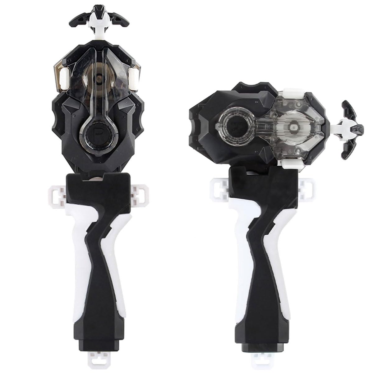 Bey Battling Burst Launcher and Grip  B-184 Left and Right Spin String Launcher Grip DB Layer System Compatible with All Bey Burst Series - Black