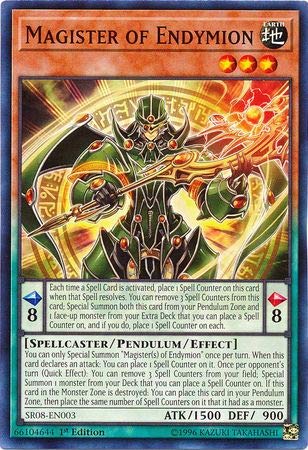 Yu-Gi-Oh! - Magister Of Endymion - Sr08-En003 - Common - 1St Edition - Structure Deck: Order Of The Spellcasters