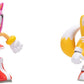 Sonic The Hedgehog Sonic 4'' Action Figure 2 Pack - Modern Tails & Modern Amy