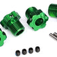 Traxxas 8654G Aluminum 17Mm Splined Wheel Hubs, Green