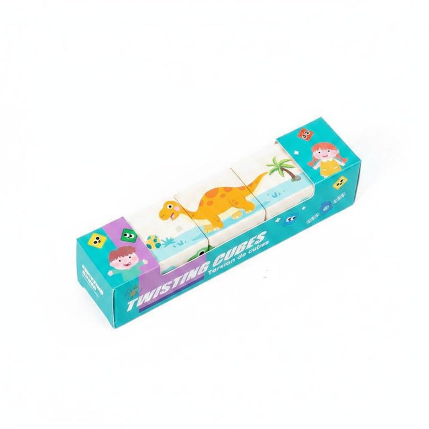 Bnf HandEye Coordination Wooden Rotating Game Grasping Wooden Creature Game Blocks Educational Cartoon Creature Block Toy Fine 