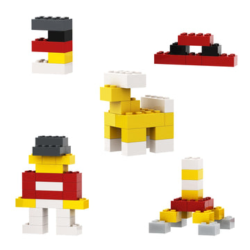 Webrick 300 Pcs Classic Building Bricks, Dark Grey Bulk Bricks,Compatible With Lego And Major Brands Parts And Pieces, Creative