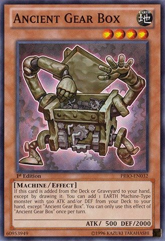 Yu-Gi-Oh! - Ancient Gear Box (Prio-En032) - Primal Origin - Unlimited Edition - Common