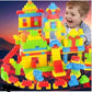 Generic Building Block Set  100 Pcs Medium Size Train Blocks for Kids, 34 Years