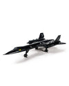 dOvOb Military SR-71 Reconnaissance Blackbird Air Force Building Block Set (183 Pieces)  Aircraft Jet Building and Military Toys Gifts for Kid and mature-themed