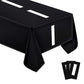 Vusnud 3 Packs - Disposable Racetrack Tablecloth, Plastic Car Theme Party Supplies, 54 x 108 Inches Racing Road Table Cover for 