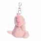Aurora Adorable Palm Pals Ax Axolotl Clip-On- Fun Collectible Plush For Kids and mature-themed Collectors - Perfect For Backpacks and Birthday Gifts - Pink 4 Inches