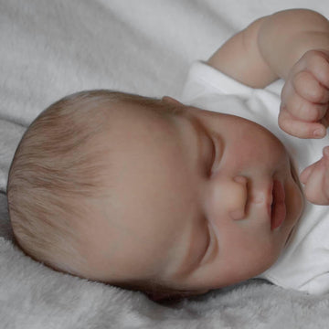 Anano 20 Inch Reborn Baby Dolls Toddler Girl Realistic Silicone Newborn Dolls Sweet Real Life Dolls For Babies (22” Alexis)