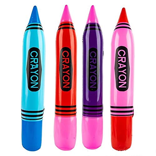 Rhode Island Novelty 24 Crayon INFLATE (1 Dozen)