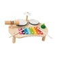 Merishopp Baby Musical Toys Wooden Music Table For Festival Birthday Boys And Girls Gift