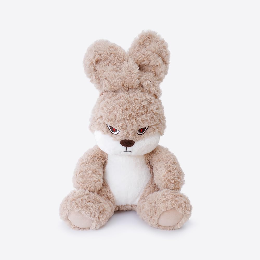 ZEIO 16.5  Soft Plush Bunny - Cute Plush Animals for Kids - Perfect Birthday for Boys and Girls -Huggable Brown Rabbit Plushie