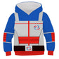 Pexlaxy Boys Kid Danger Hoodie Sweatshirt Halloween Cosplay Costume Coat For Child,Small
