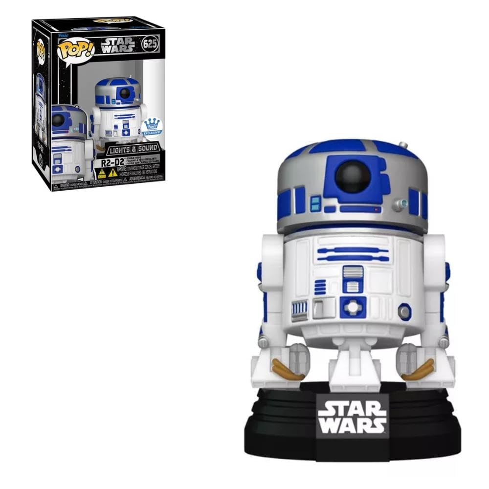 Funko POP! Star Wars R2-D2 Vinyl Figure with Lights & Sound Exclusive