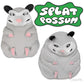 Archie McPhee Novelty Gifts Funny Splat Possum - 5-1/2 Soft Total Physical Response Splat Possum Filled with Sand - Perfect for Emotionally Charged Laughter and Fun All Year Long