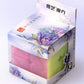 Tanch Speed Cube Stickerless 2X2 Jelly Magic Cube Puzzle Toy Colorful (Transparent)