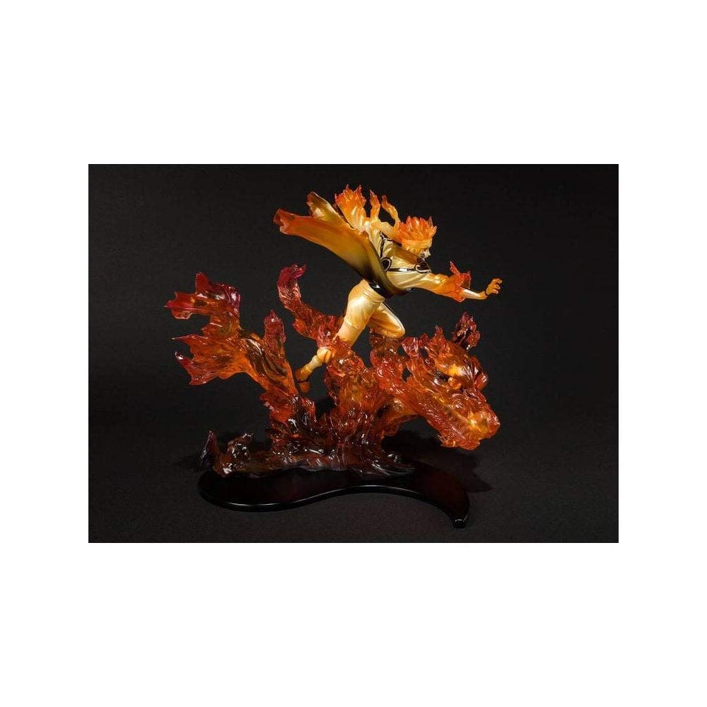 TAMASHII NATIONS Figuartszero Naruto Uzumaki Kurama Statue - Standard Size, Plastic Material, Model BAS55026