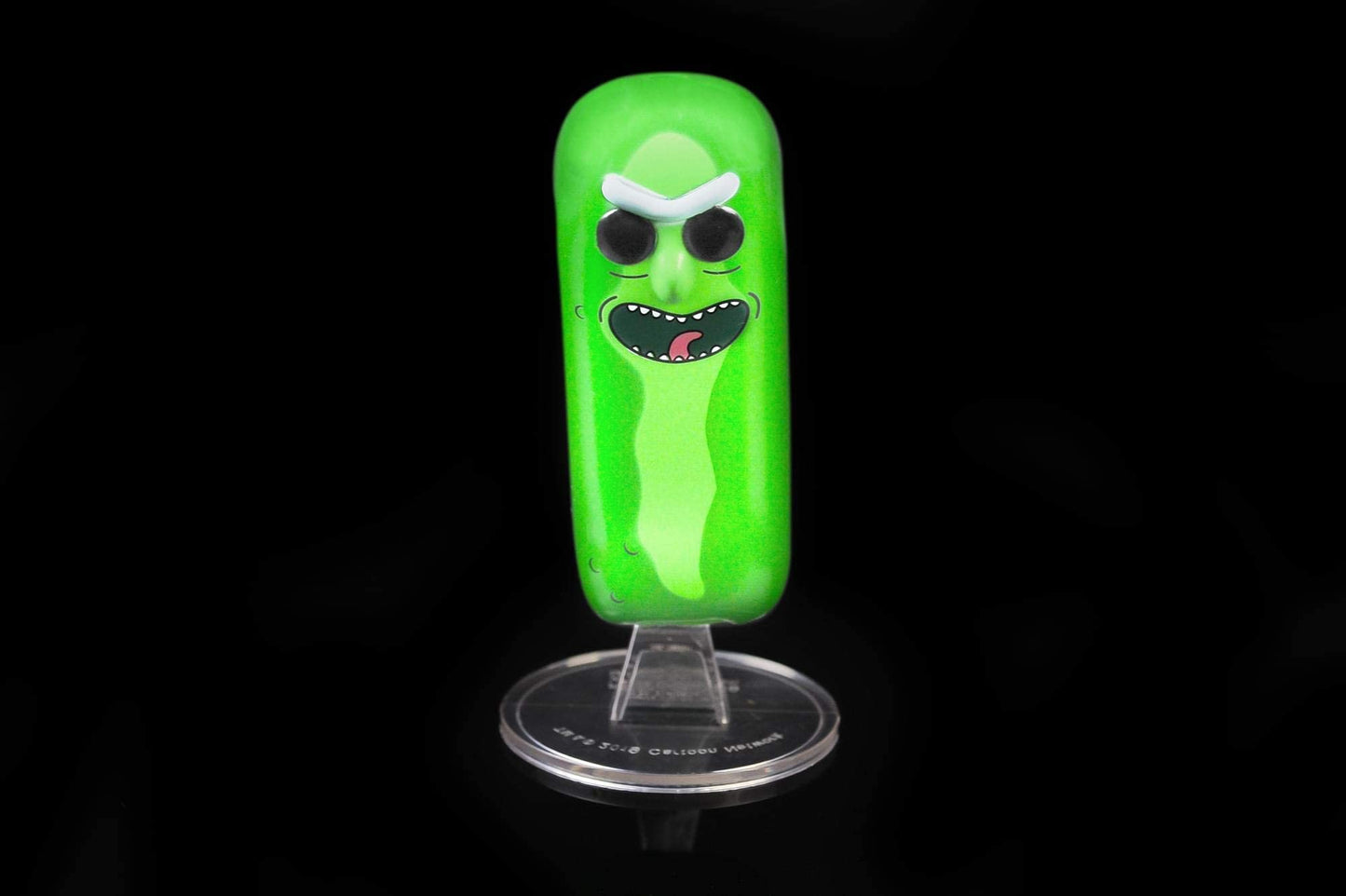 Funko San Diego Comic-Con 2019 Pop! Rick & Morty: Pickle Rick Glow-In The-Dark Vinyl Figure, Multicolor, 3.75''