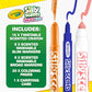 Crayola Silly Scents Mini Art Case, 32 Count Scented Crayons & Markers Set for Kids, Travel-Friendly, Ages 4+