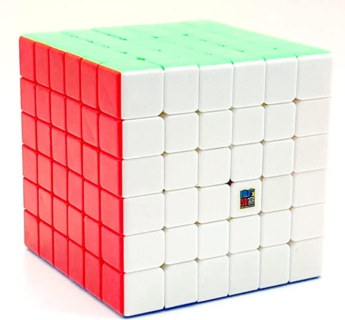 Bokefenuo Moyu Meilong Speed Cube 6X6 Stickerless Meilong Puzzle 6X6X6 Toys For Kids Magic Cube