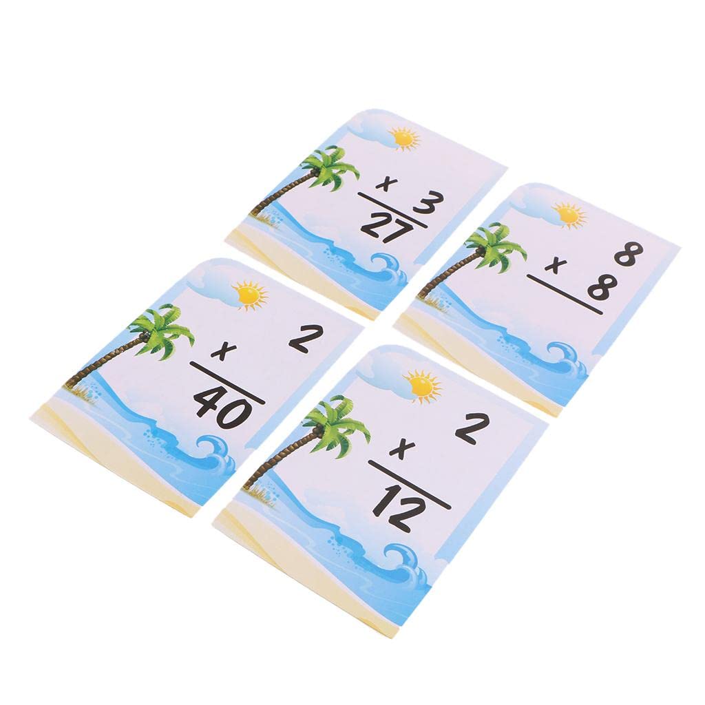 Calandis 36 Pieces Math Flash Cards For Elementary School Grades Pk3 Multiplication