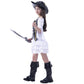 PGOND Cute Pirate Girls Halloween Dress up Costume (M-7-9Y)